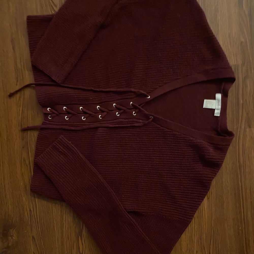 Cropped sweater